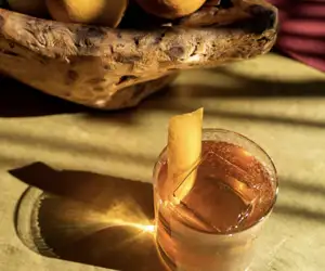 cocktail on bar