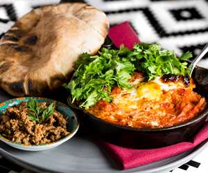 Shakshouka with Pita