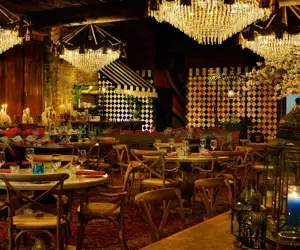 Ballroom with chandeliers