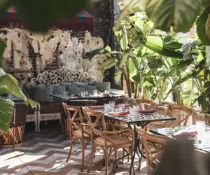 courtyard table